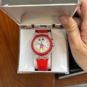 Brand new mickey mouse watch with rubber strap